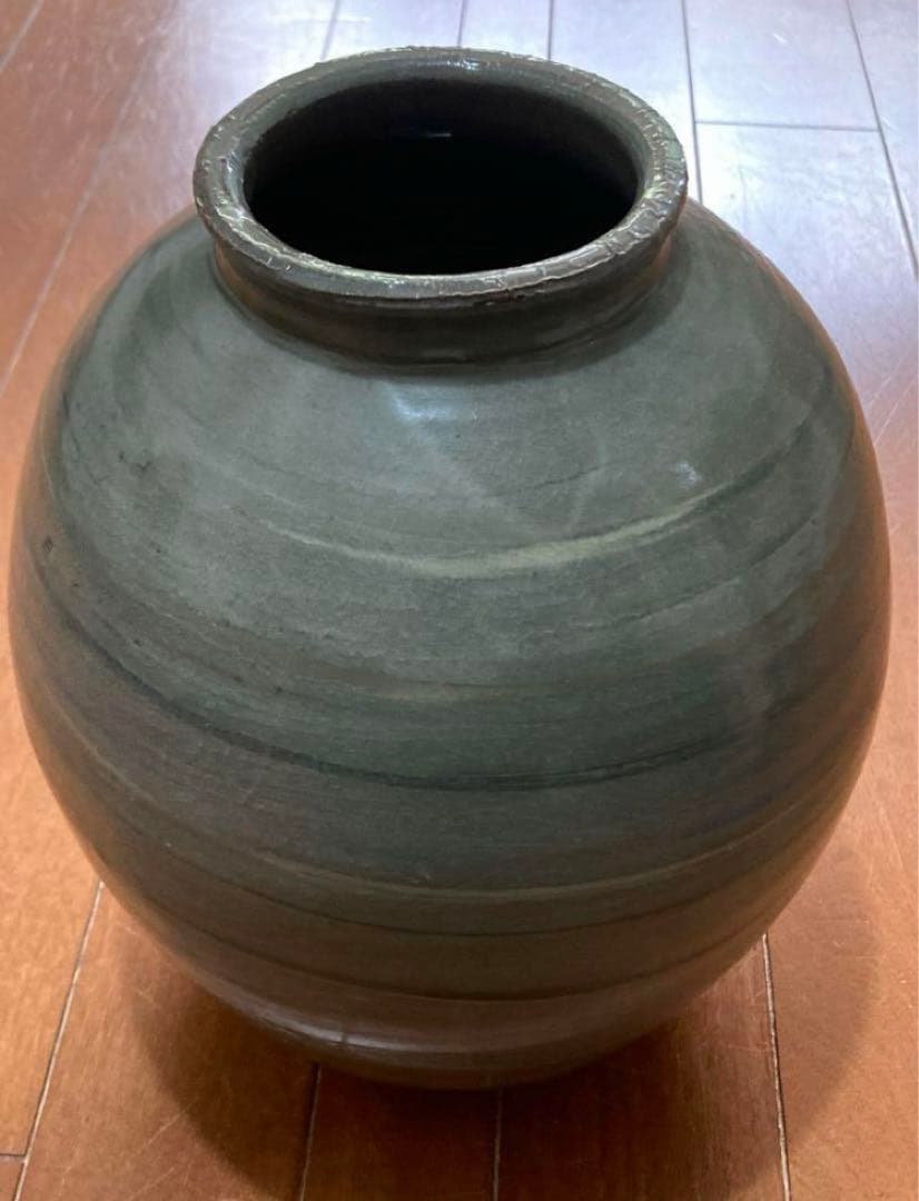 琉球焼　宮城陶房　宮城勝臣　壺　花器　みやぎかつとみ　やちむん