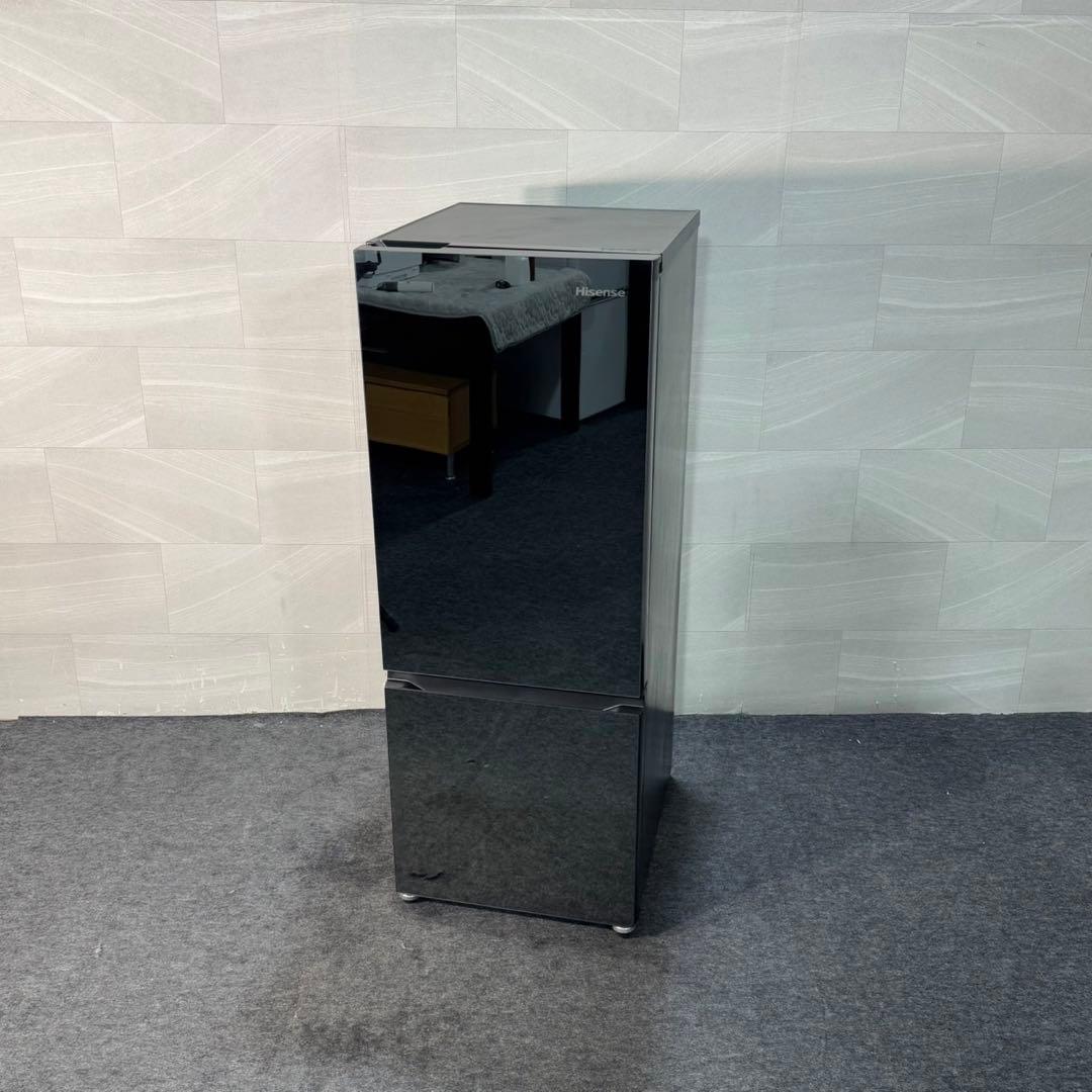 ハイセンス 冷蔵庫 2022年 高年式 ミラーパネル おしゃれ d3579