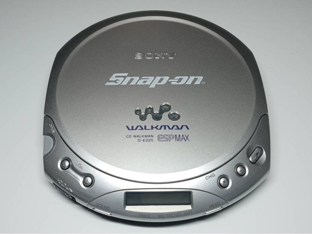 SONY Snap-on スナップオン　ポータブルCDプレーヤー D-E225