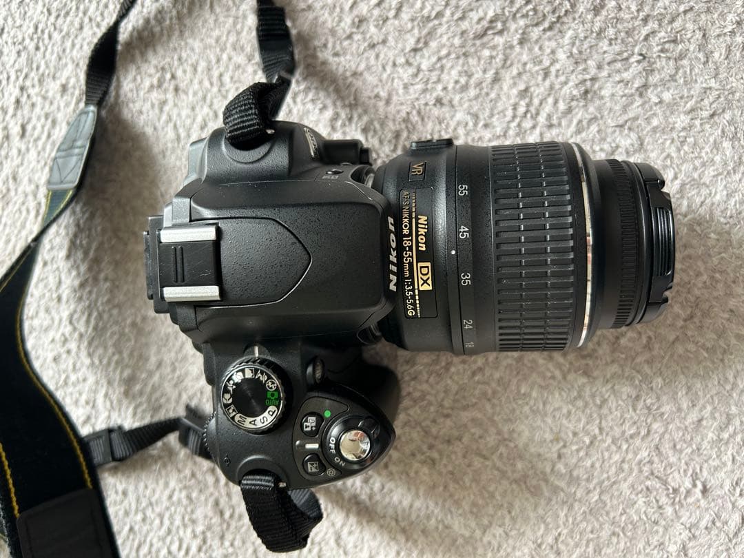 Nikon D60 ダブルズームキット 届いてすぐ使える！豪華おまけ・バッグ付