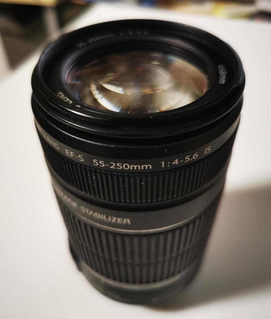 レンズ(ズーム) CANON ZOOM LENS EF-S 55-250mm 1:4-5.6 IS