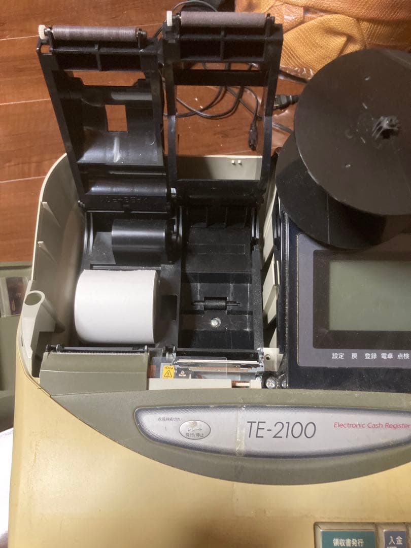 CASIO カシオ レジスター TE-2100 動作品