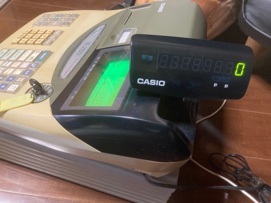 CASIO カシオ レジスター TE-2100 動作品