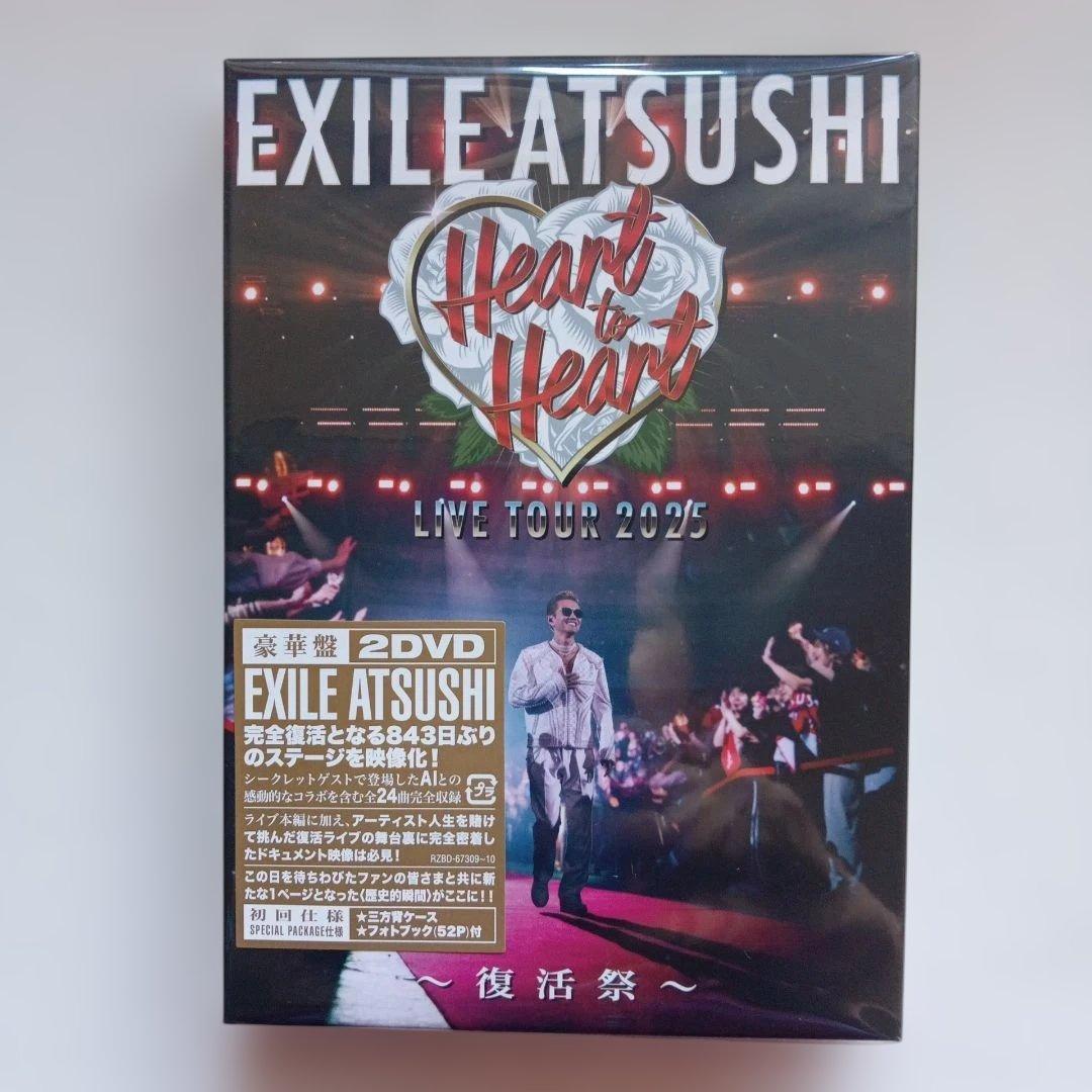 ミュージック EXILE ATSUSHI Heart to Heart 2DVD