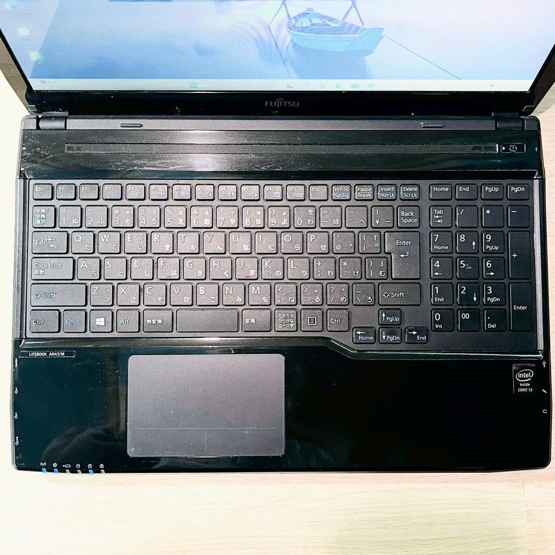 サクサク動作❤️Win11 SSD ノートパソコン ブルーレイ テンキー 8GB