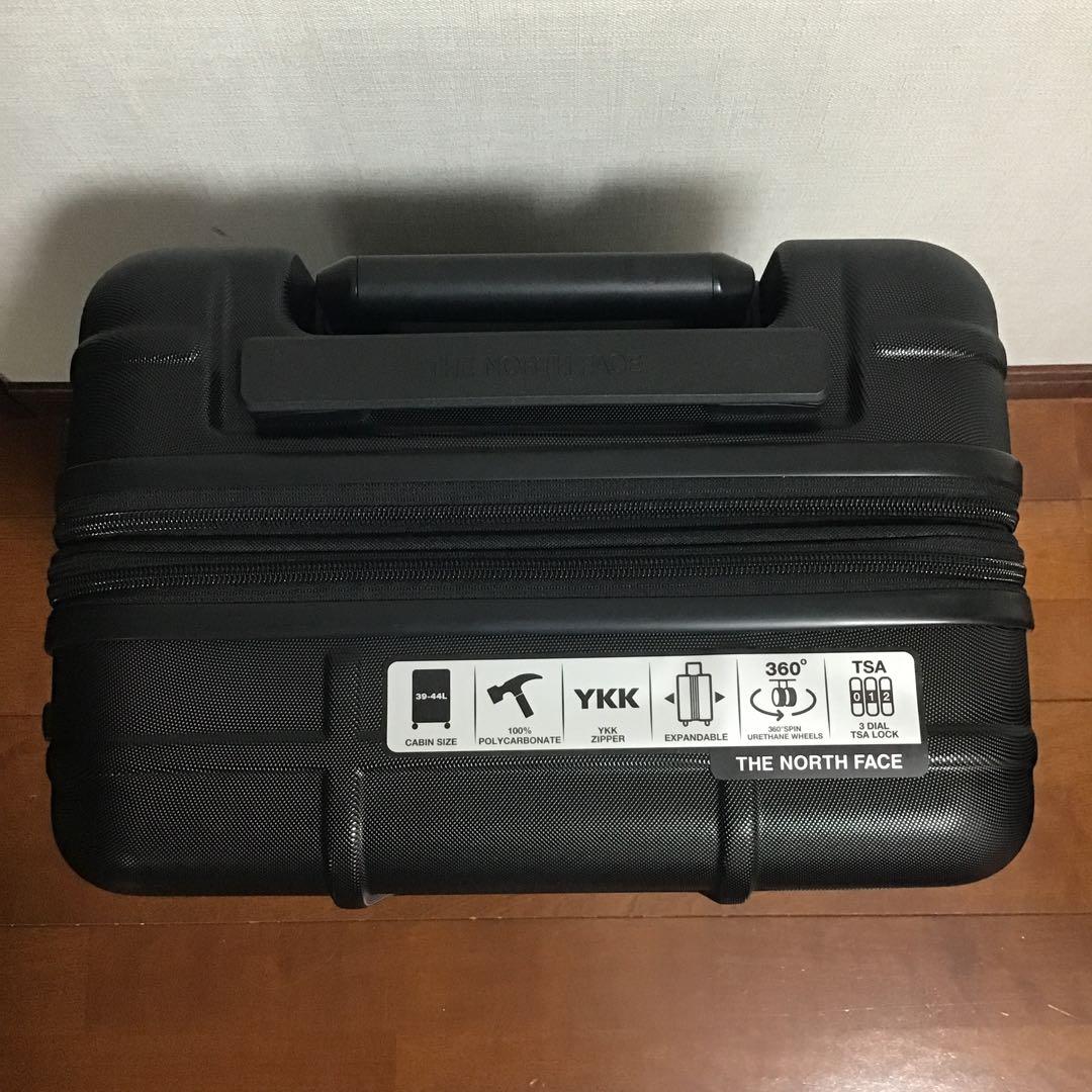 ノースフェイス　ブラック　スーツケース　20 THE NORTH FACE