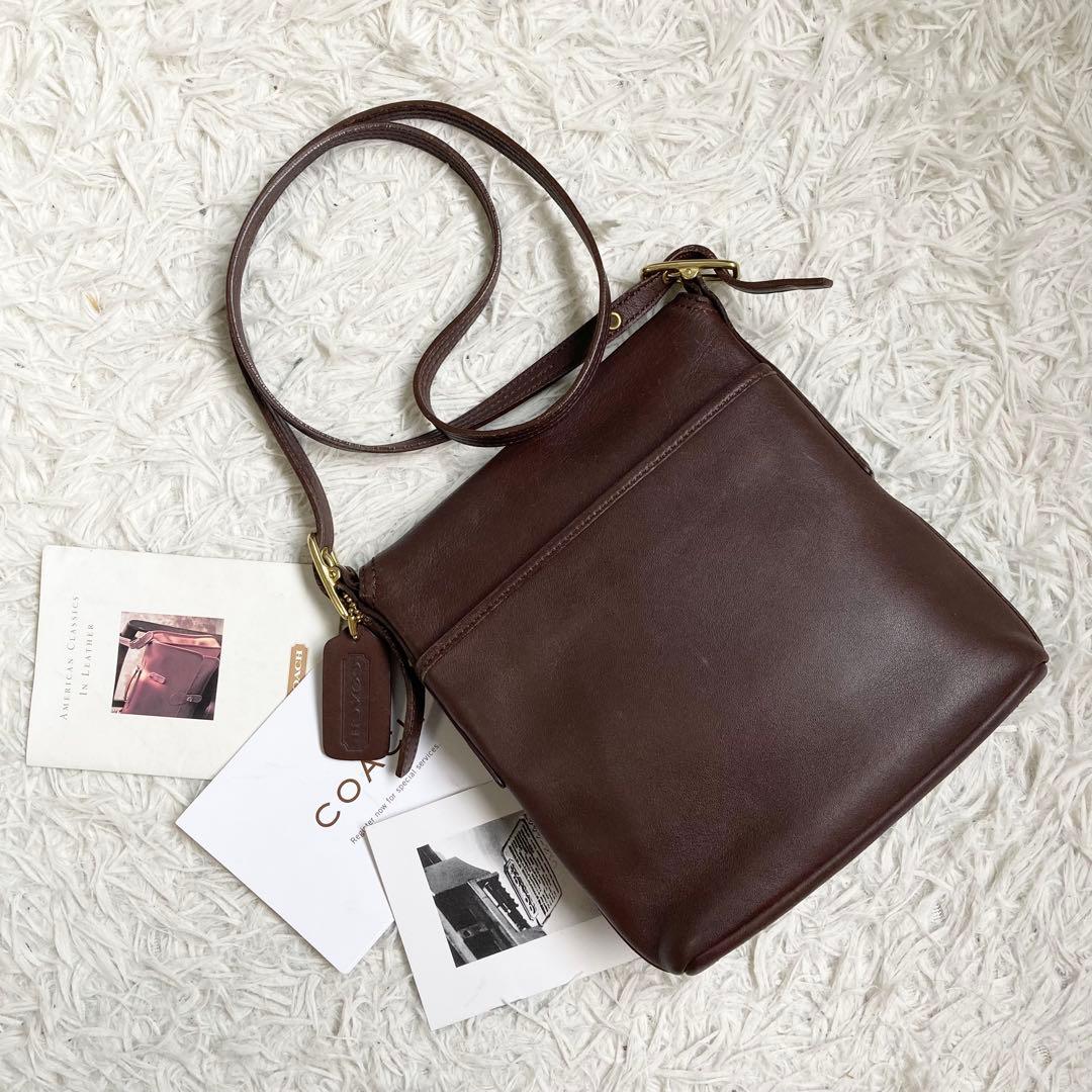 極美品 vintage coach old archive messenger