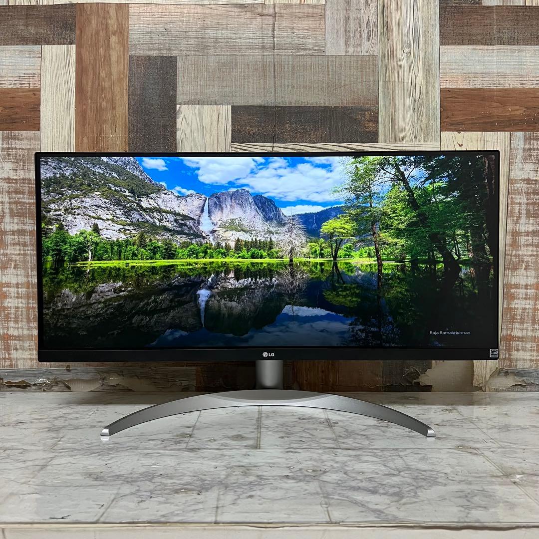 即日受渡❣️全国送料込去年購入LG29型ディスプレイゲーム機能、スピーカー搭載