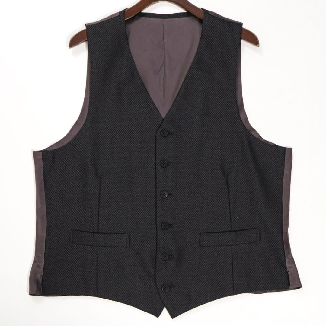 H4438◾️メンズティノラス　ベスト　スラックス　パンツ３ピーススーツ　Y2K