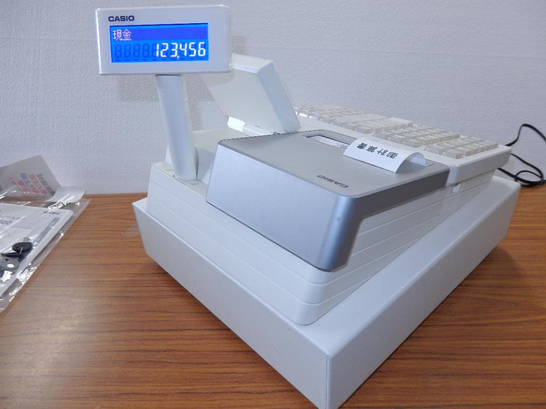 5210 設定無料 カシオ SR-S4000 軽減税率 インボイス レジスター