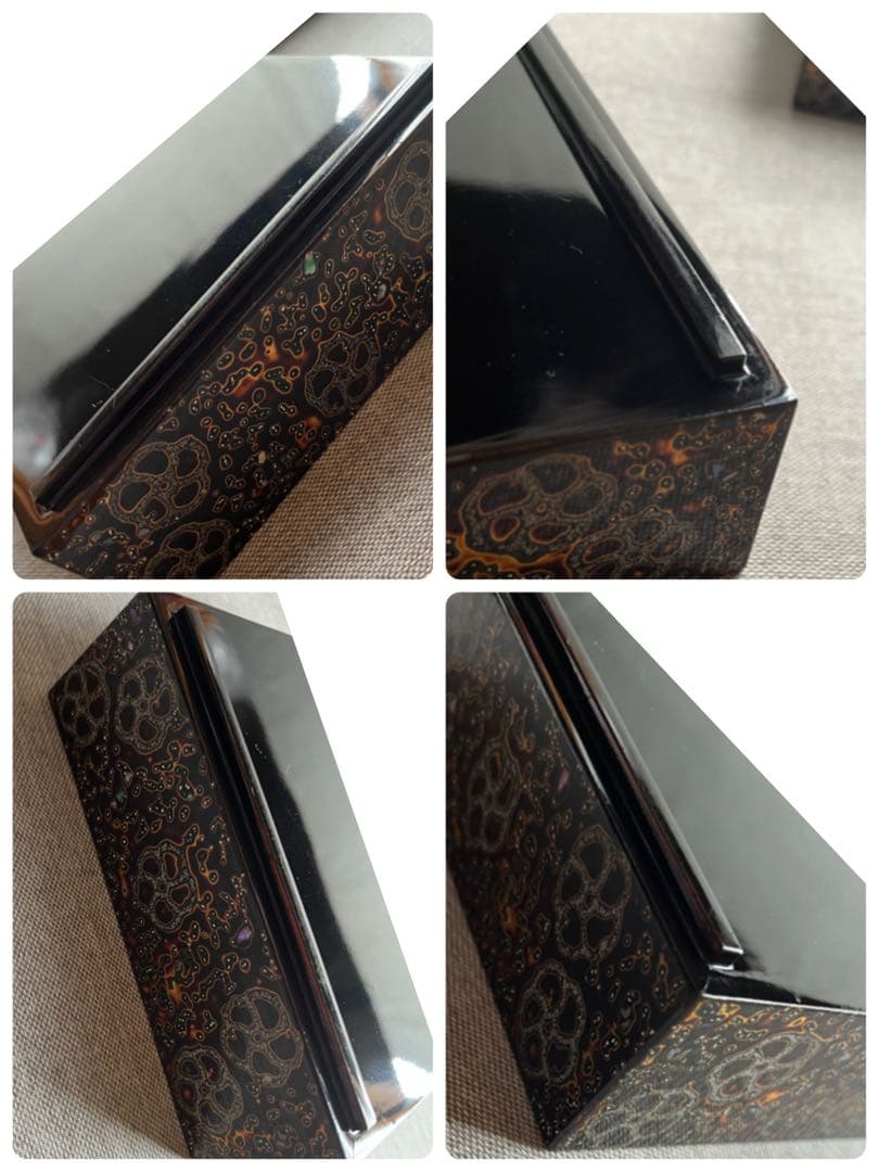 若狭塗　四段重　重箱