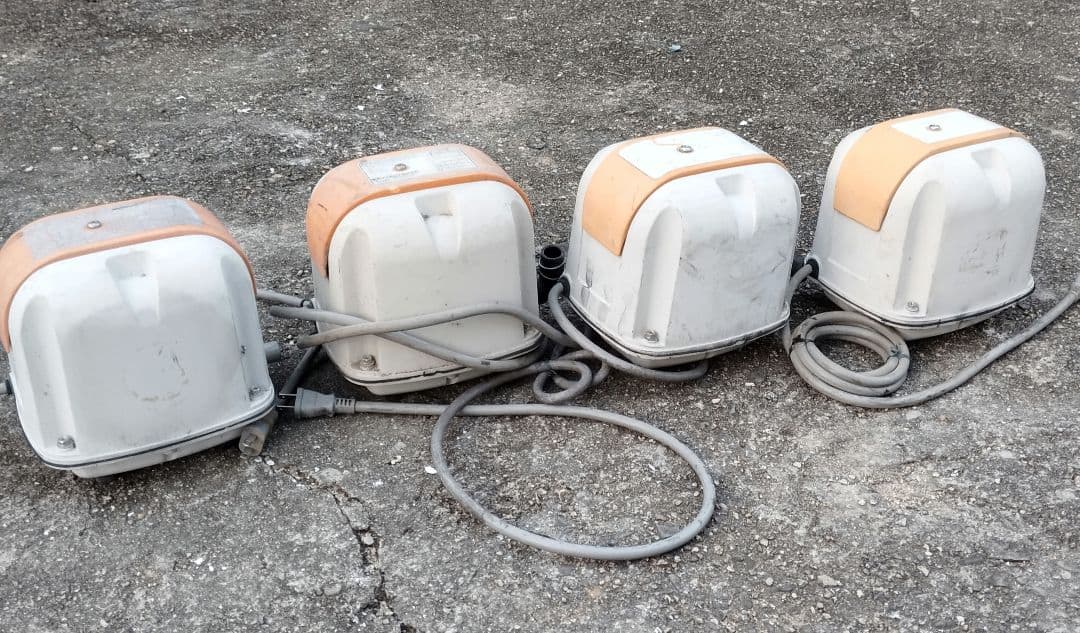 ジャンク　安永 AP-60 浄化槽 水槽 アクアリウム ブロワー エアーポンプ