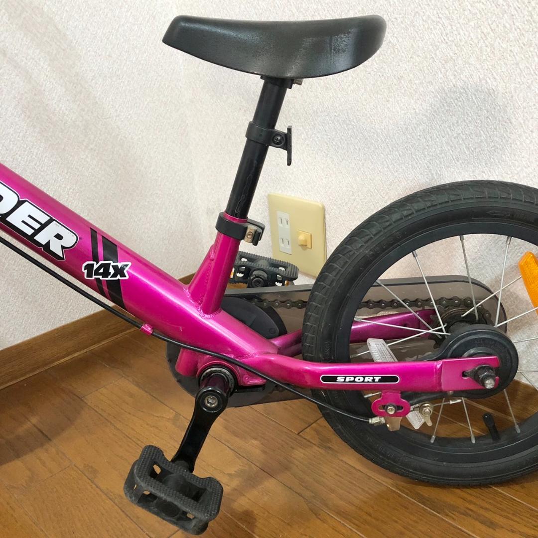 STRIDER 14X ストライダー スポーツ ピンク 付属品アリ