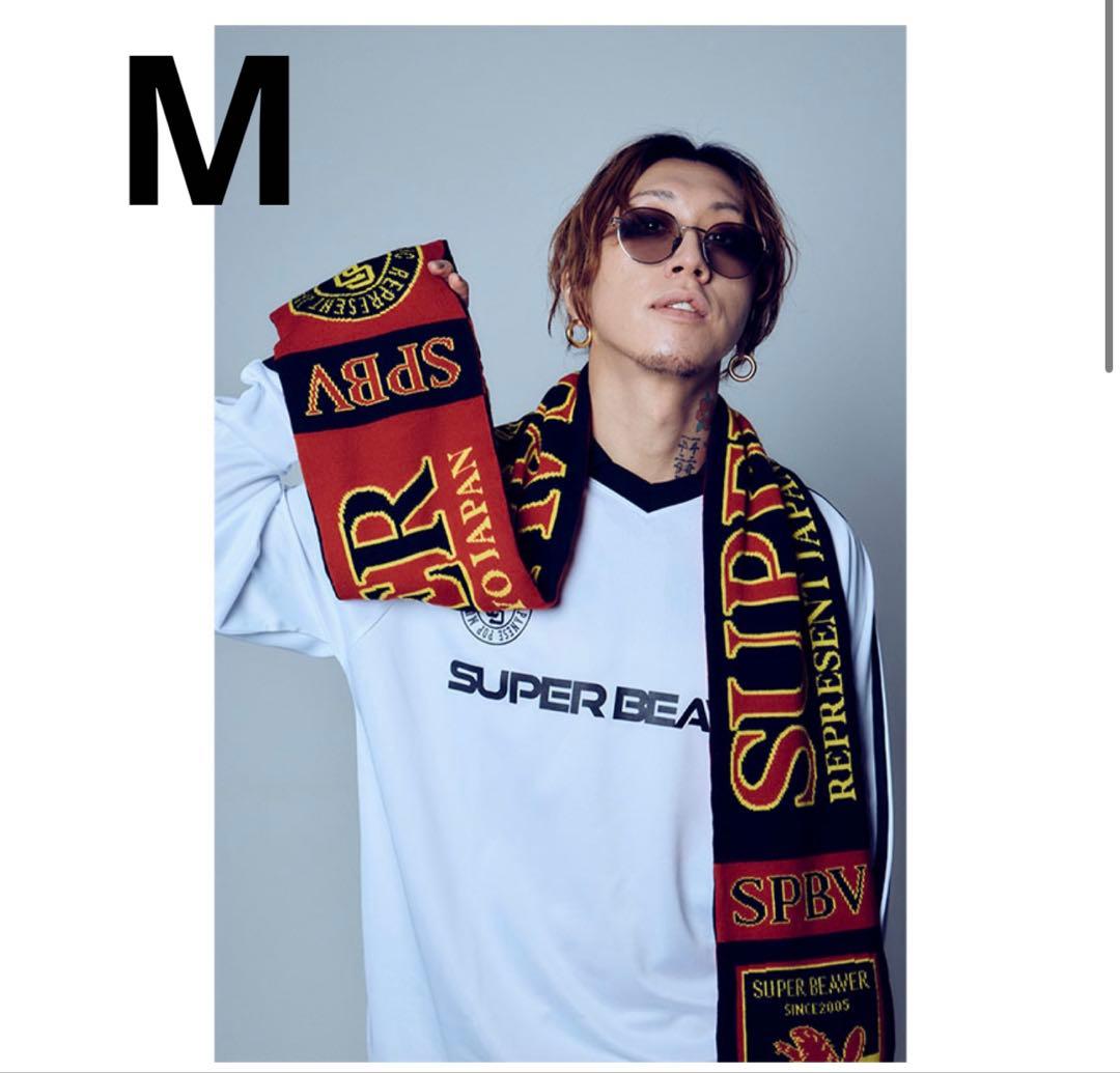 新品SUPER BEAVER サッカーシャツ ホワイト Mサイズ　ショッパー付き