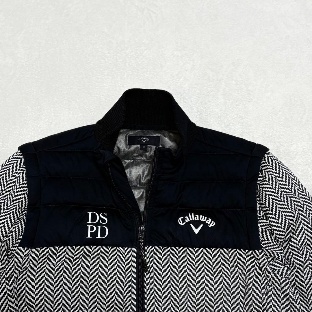 Callaway×DSPD 中綿ジップアップジャケット ヘリンボーン M