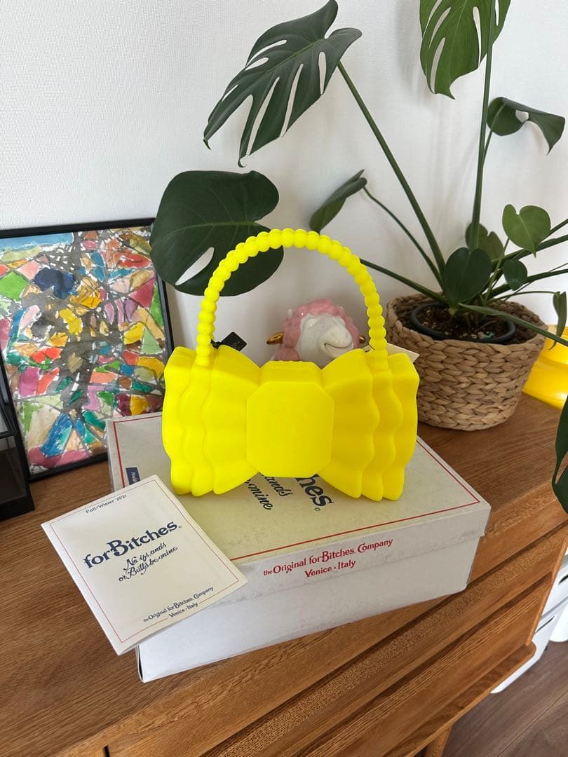 新品 forbitches リボンバッグ