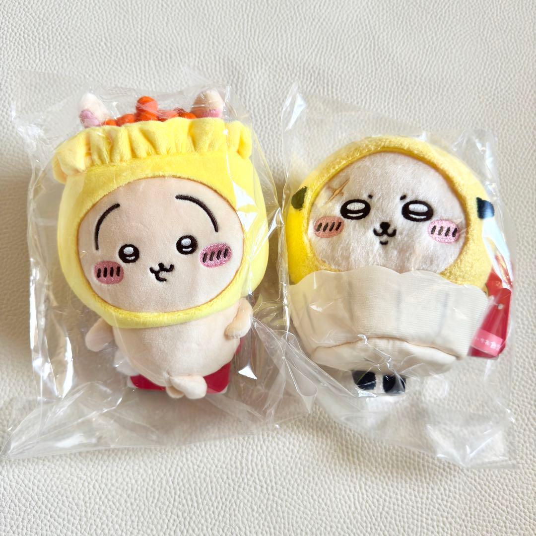 ちいかわ 香港限定 6インチ ぬいぐるみ 飲茶シリーズ 点心 15cm 全種8点