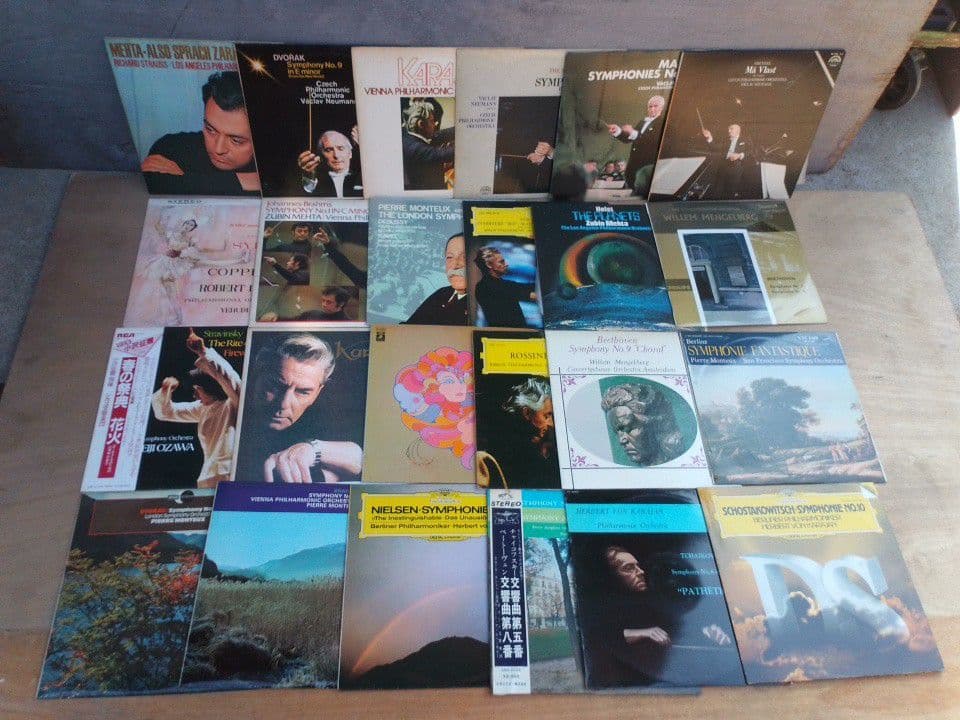 クラシック　音楽レコード　94枚　約28kg　まとめ大量セット