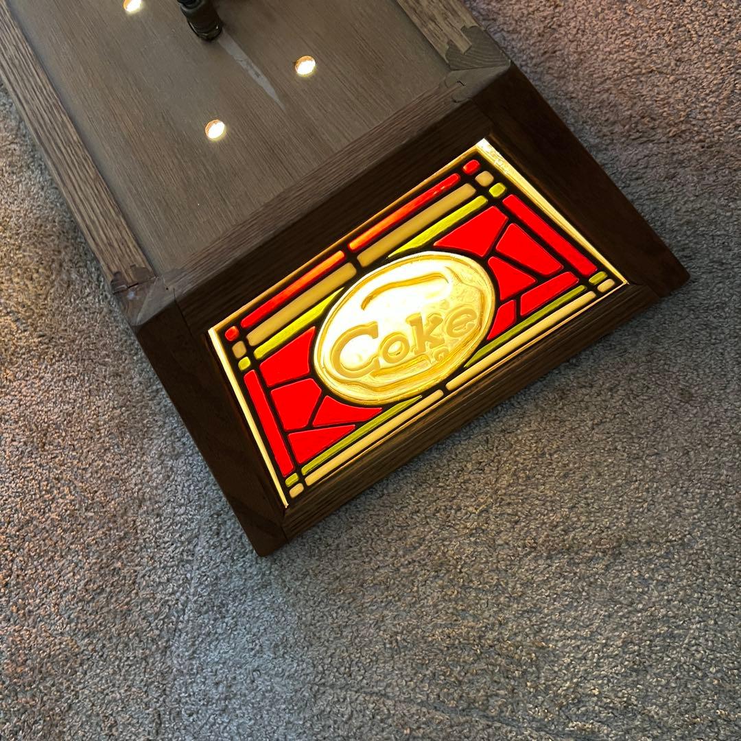 Coca-Cola コカコーラ　プールバーライト　ビンテージ　希少 ⭐️状態良好⭐️