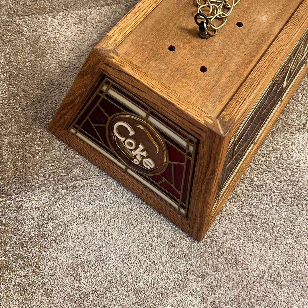 Coca-Cola コカコーラ　プールバーライト　ビンテージ　希少 ⭐️状態良好⭐️