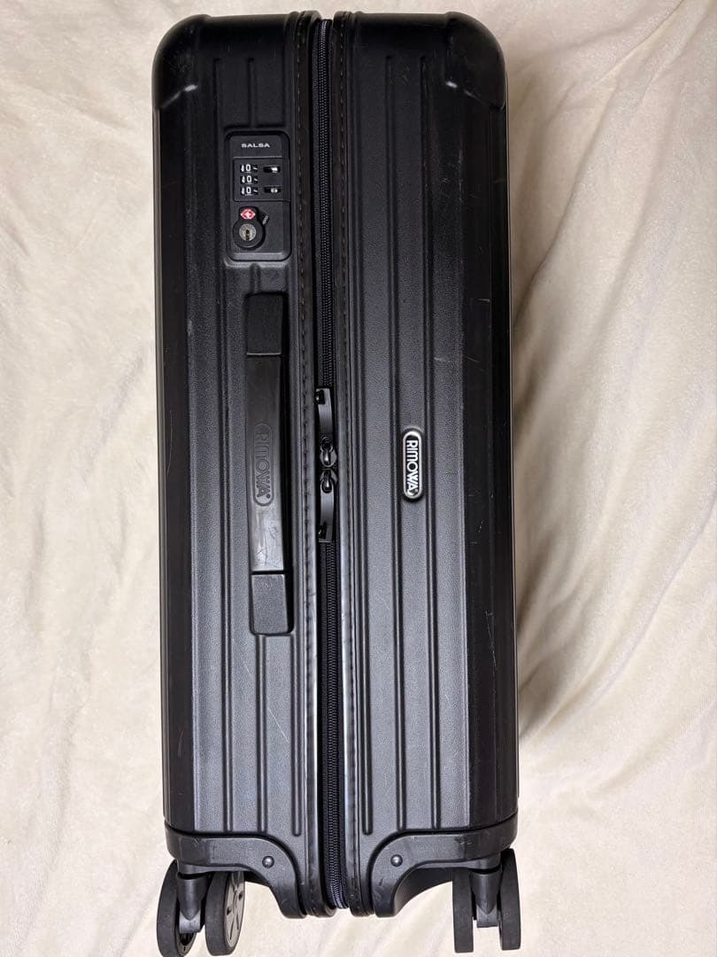 リモワ　サルサ　63L 4輪　マットブラック　TSA 廃盤　キャリーケース