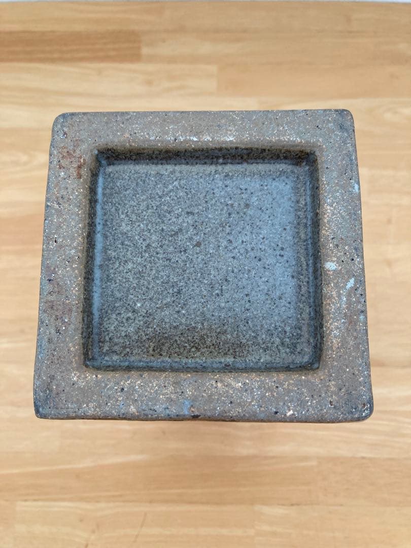 益子焼　花瓶　角瓶　花入　花器