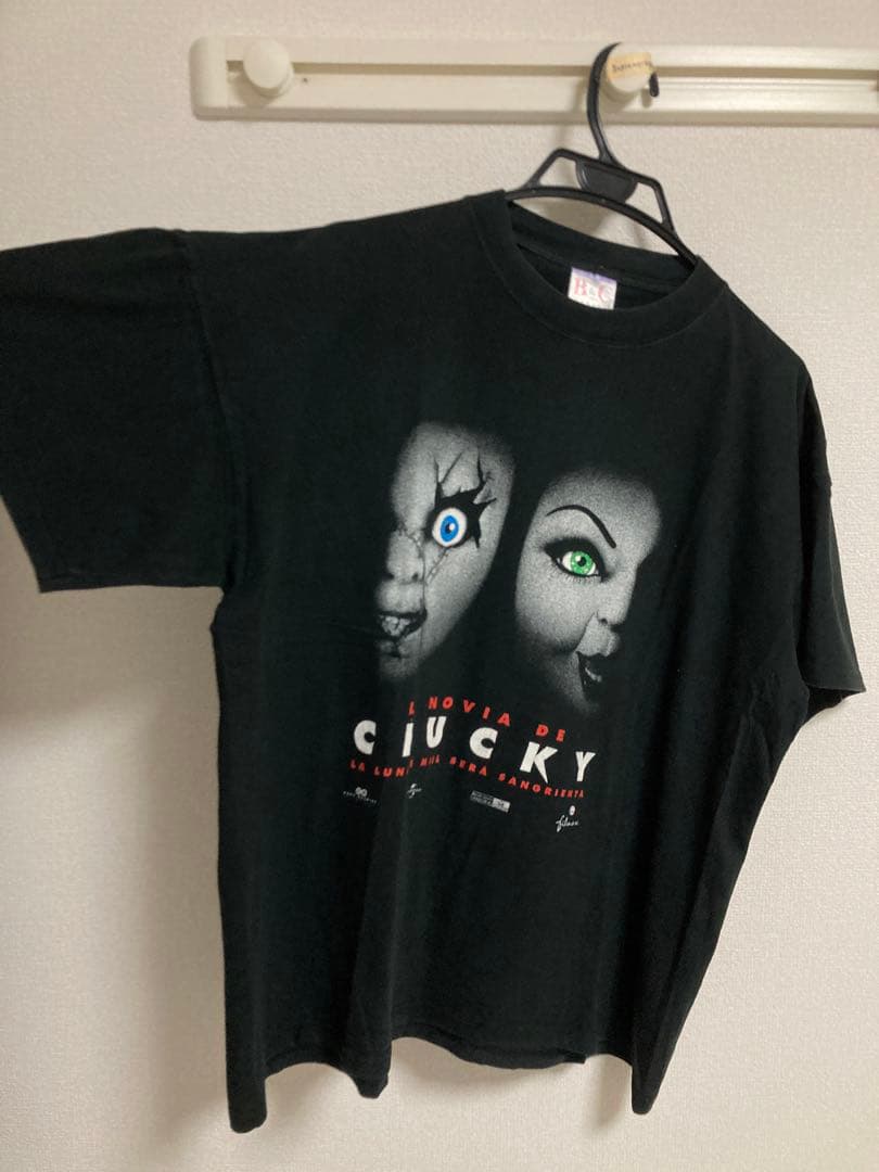 90s Chucky チャイルドプレイ チャッキーの花嫁 TシャツXL ユーロ