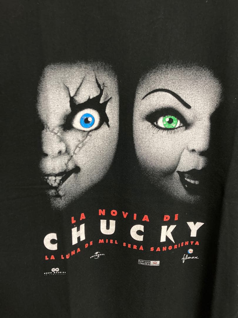 90s Chucky チャイルドプレイ チャッキーの花嫁 TシャツXL ユーロ