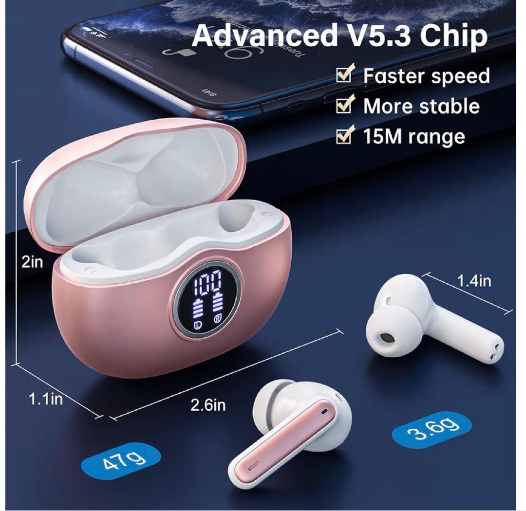 A10-Pro ワイヤレスイヤホン 300mAh