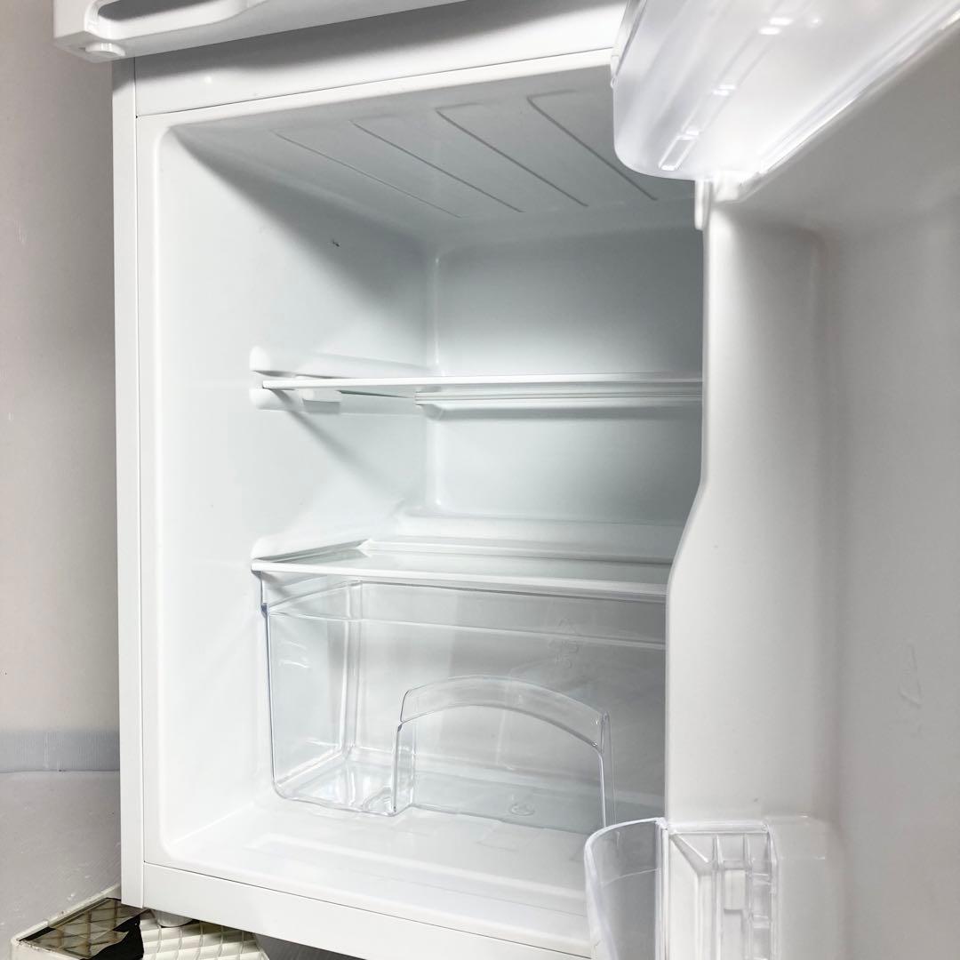 極美品 マクスゼン 冷凍冷蔵庫 JR085HM01WH 2023年製 85L