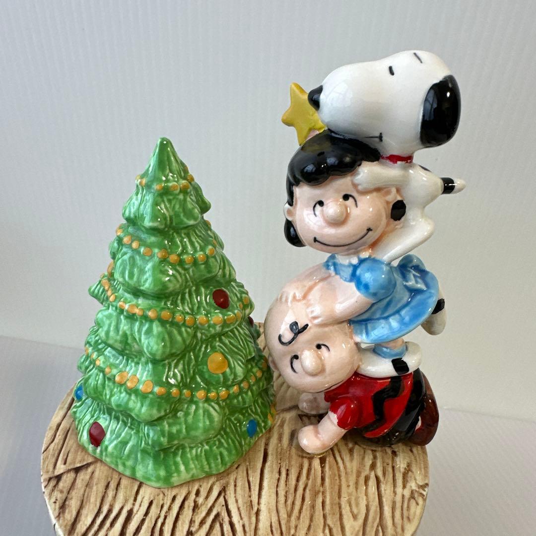 オルゴール　スヌーピー snoopy peanuts schmid ビンテージ