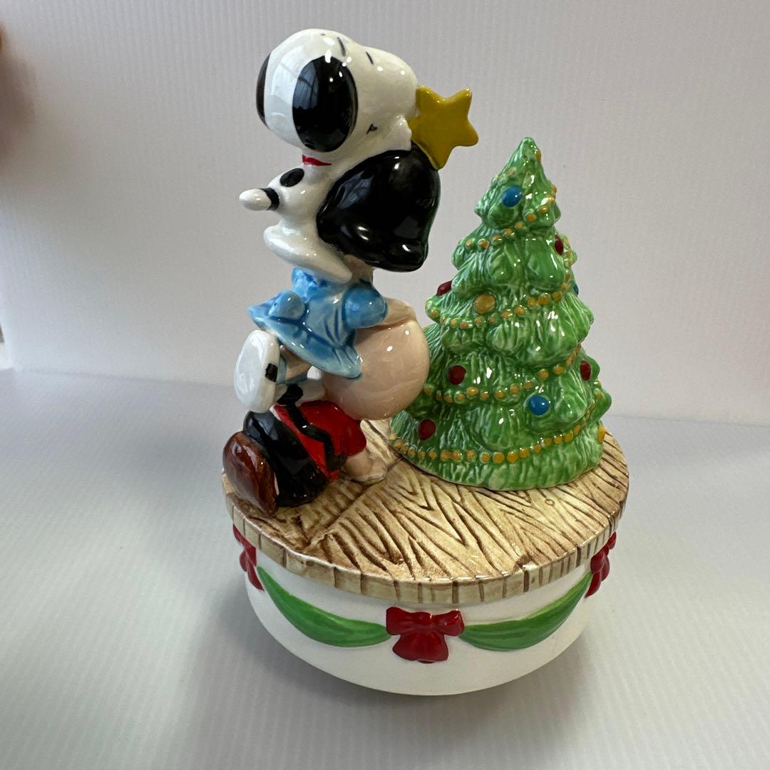 オルゴール　スヌーピー snoopy peanuts schmid ビンテージ