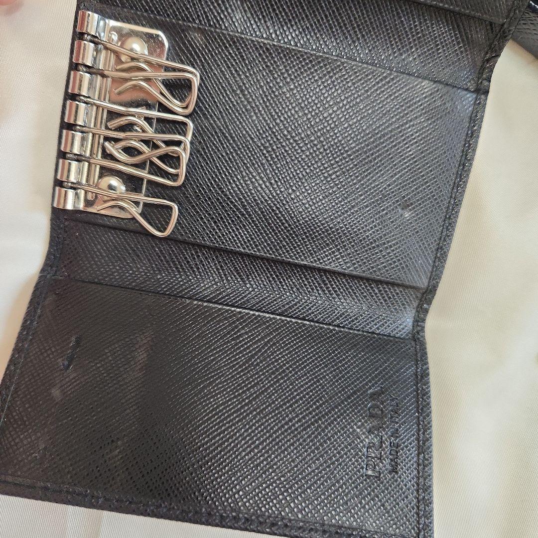 PRADA プラダ サフィアーノレザー キーケース