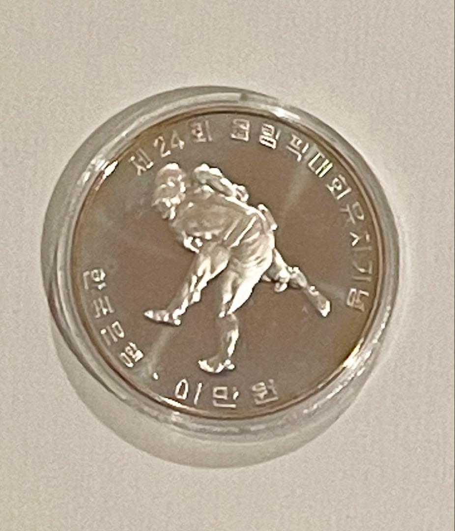 1983年 韓国 ソウルオリンピック記念硬貨 銀貨