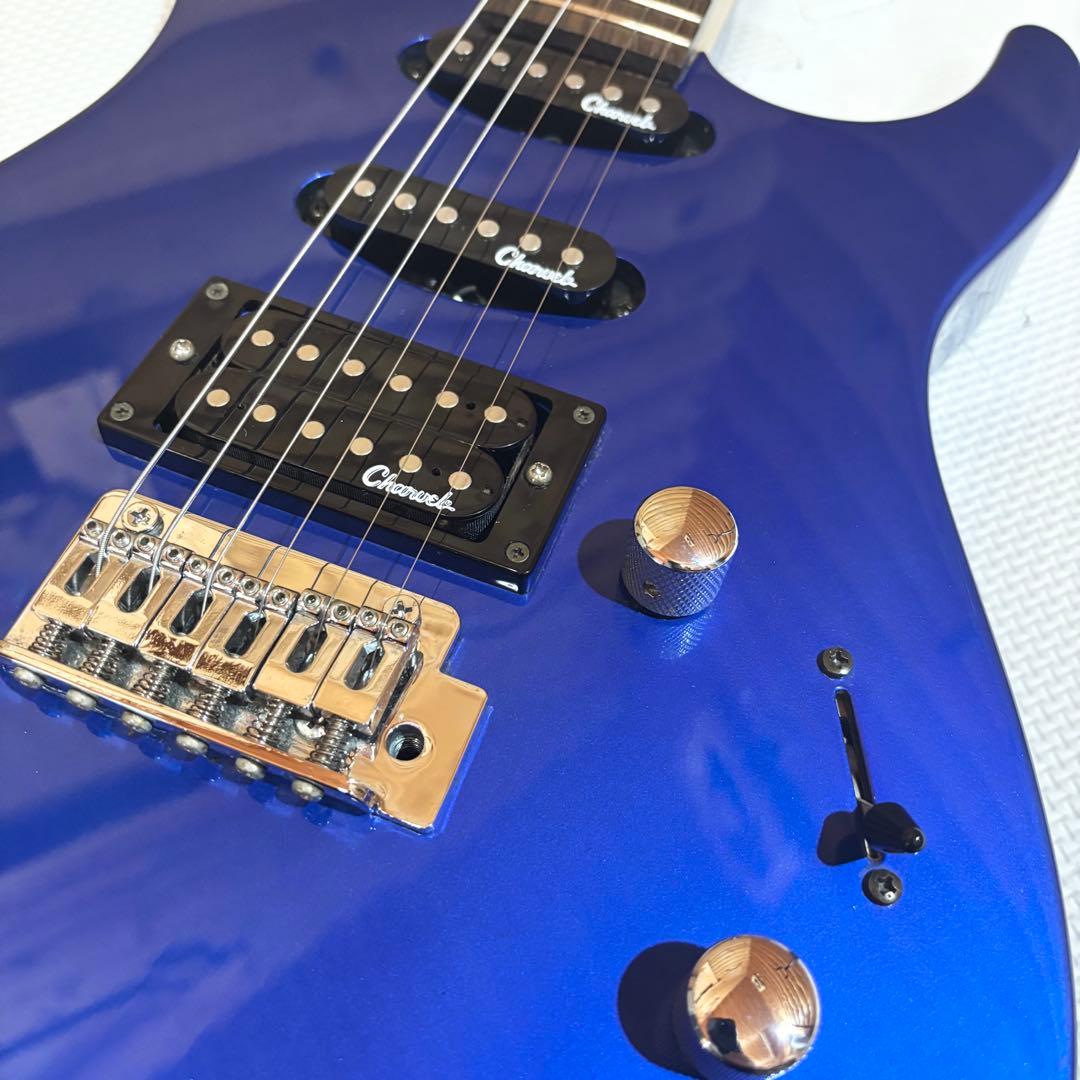 【美品】Charvel シャーベル エレキギター ブルー