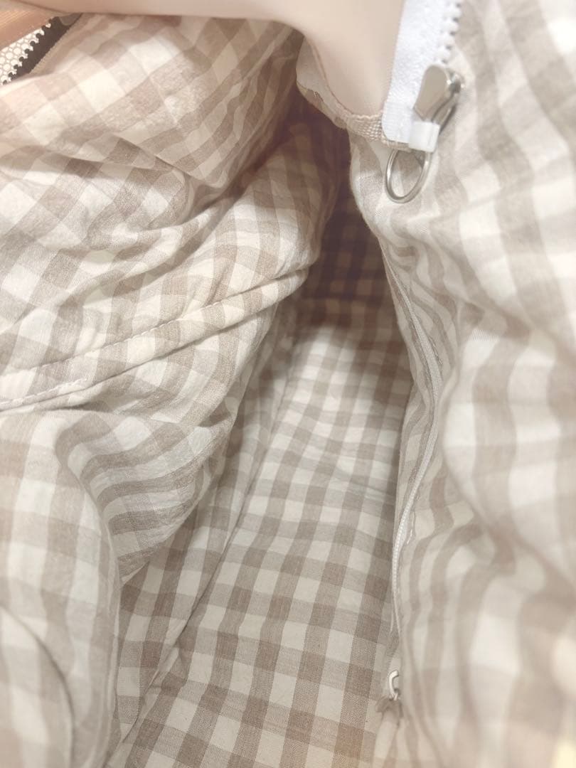 FUNDILE ベージュキャリーバッグ　スタンダード　「黄色い中敷きパッド」付属