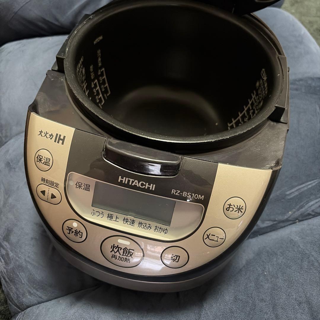 HITACHI RZ-BC10M 炊飯器 IHタイプ