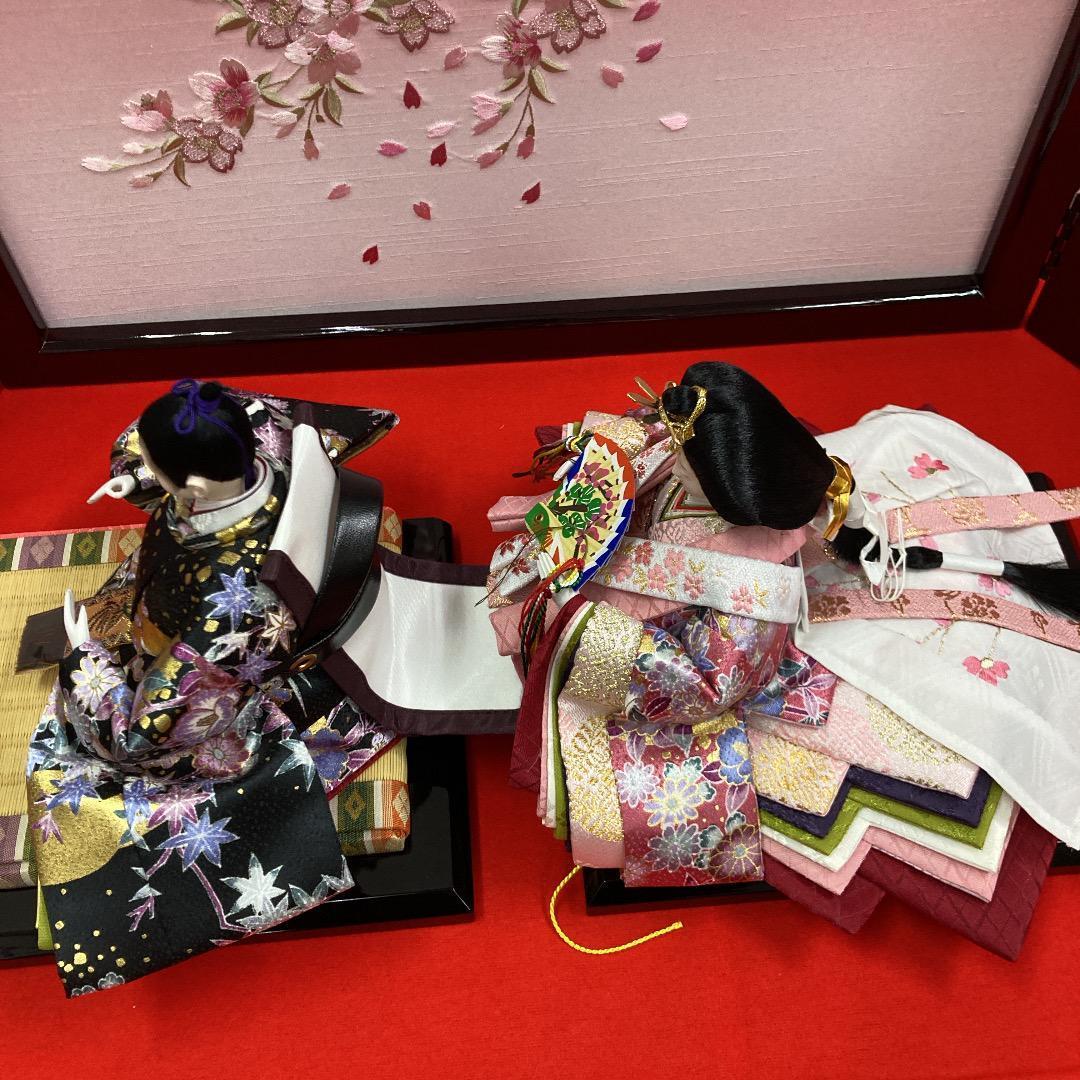 専用ページ　D1 　三段飾り 　高級金彩衣装　巾71㎝位　ひな祭り三段　三段