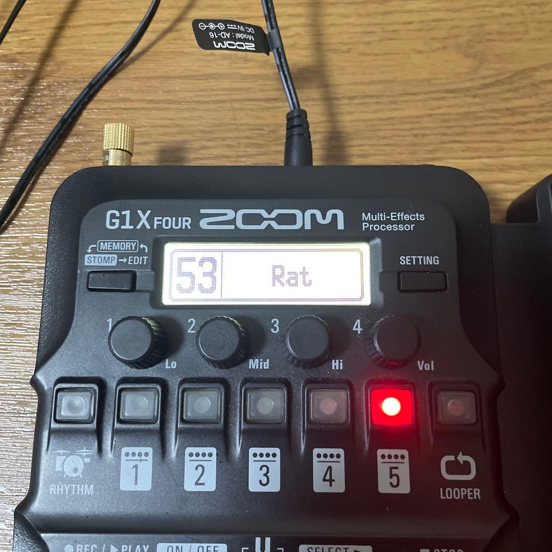 Zoom G1X Four マルチエフェクター