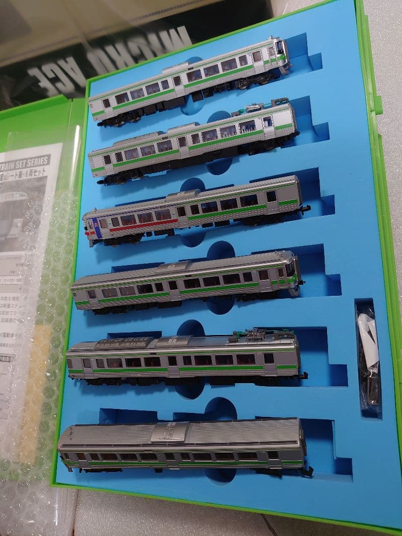6両 721系 1000番台 半室uシート車 マイクロエース　 良品 JR北海道