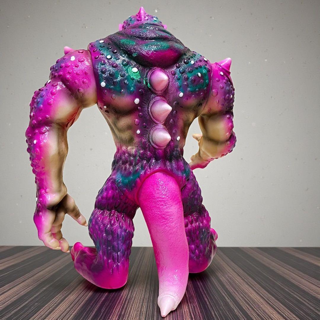 珍カラー 幻獣ガエザル シカルナ工房 ソフビ フィギュア 一つ目