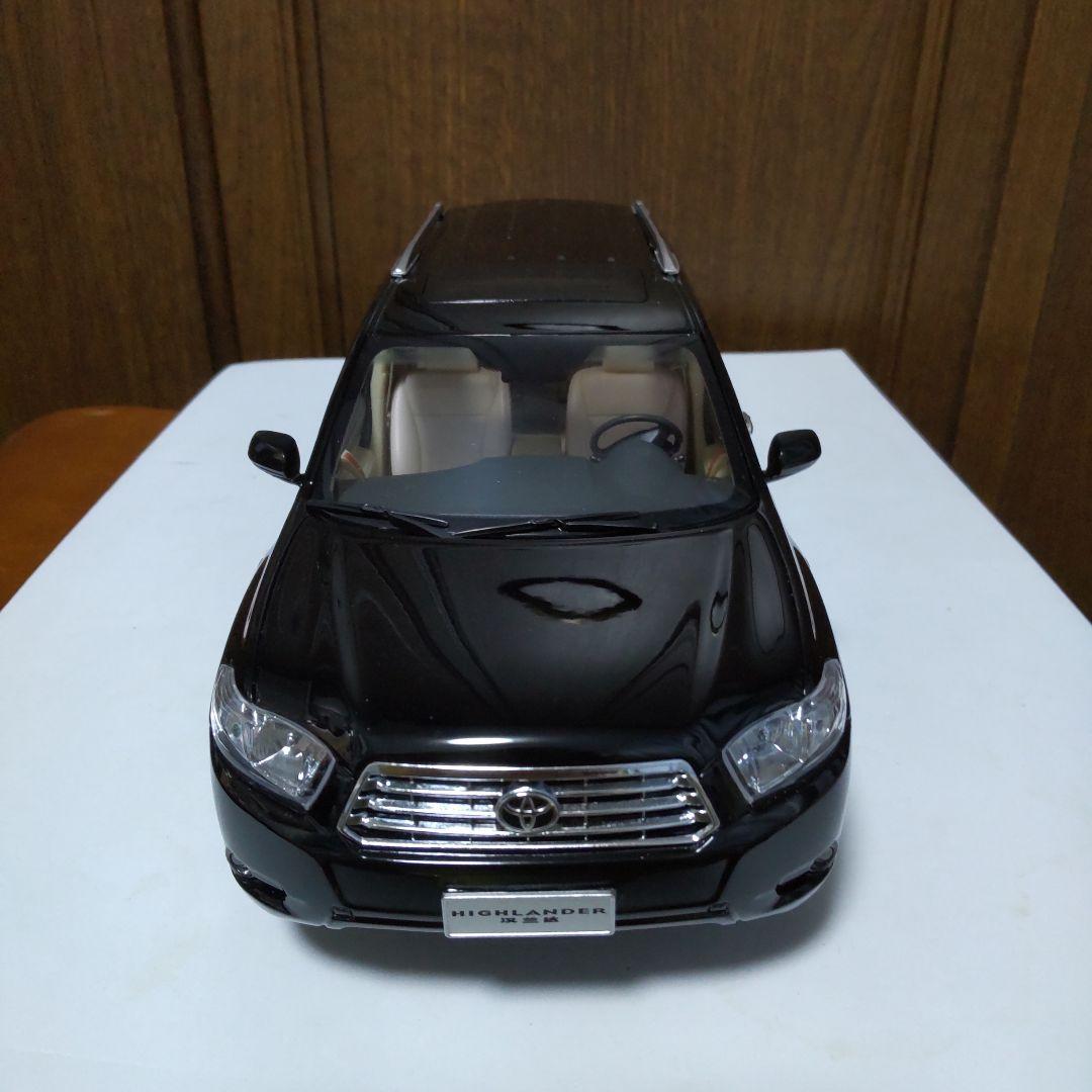 トヨタ ハイランダー ヴァンガード ブラック 1/18 中国トヨタ