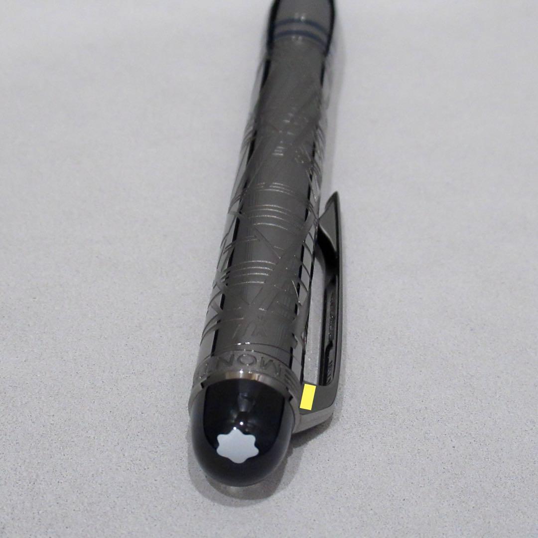 モンブラン ボールペン スターウォーカー スペースブルー メタル 130221