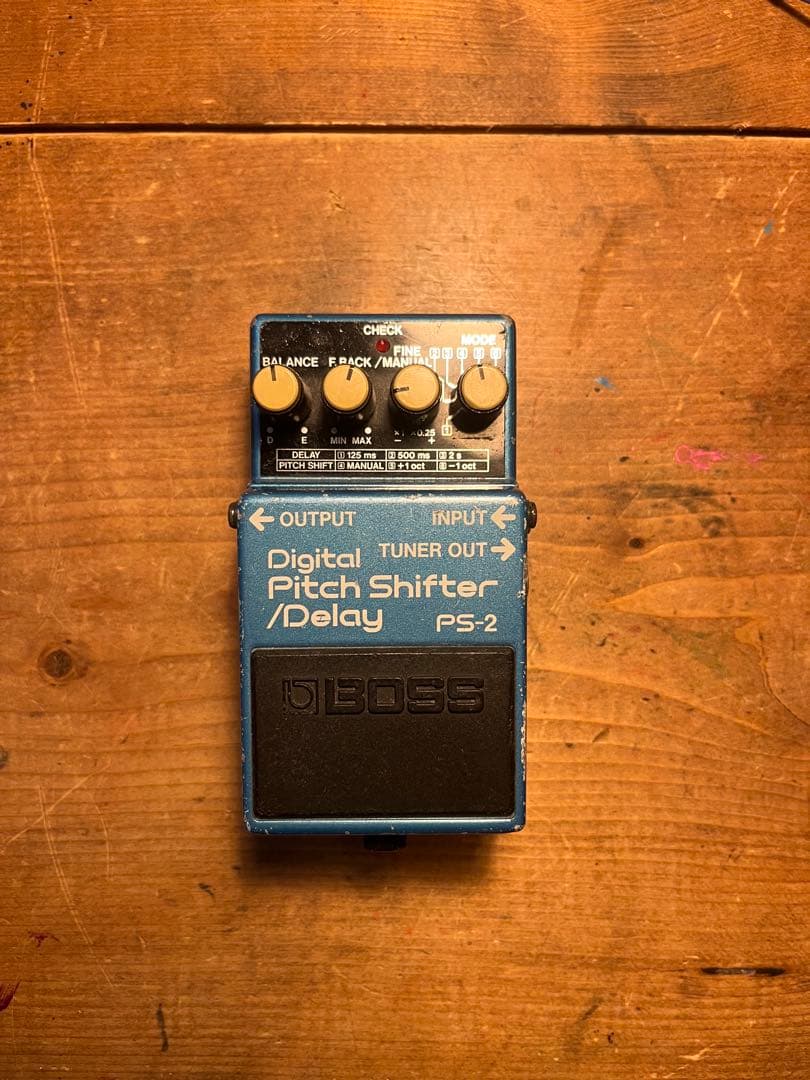 レア　boss ps-2 digital pitch shifter/delay