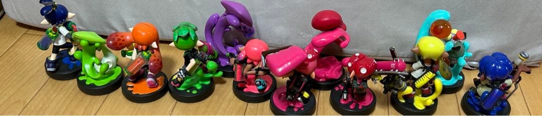 スプラトゥーン アミーボ 12体セット ほぼ美品