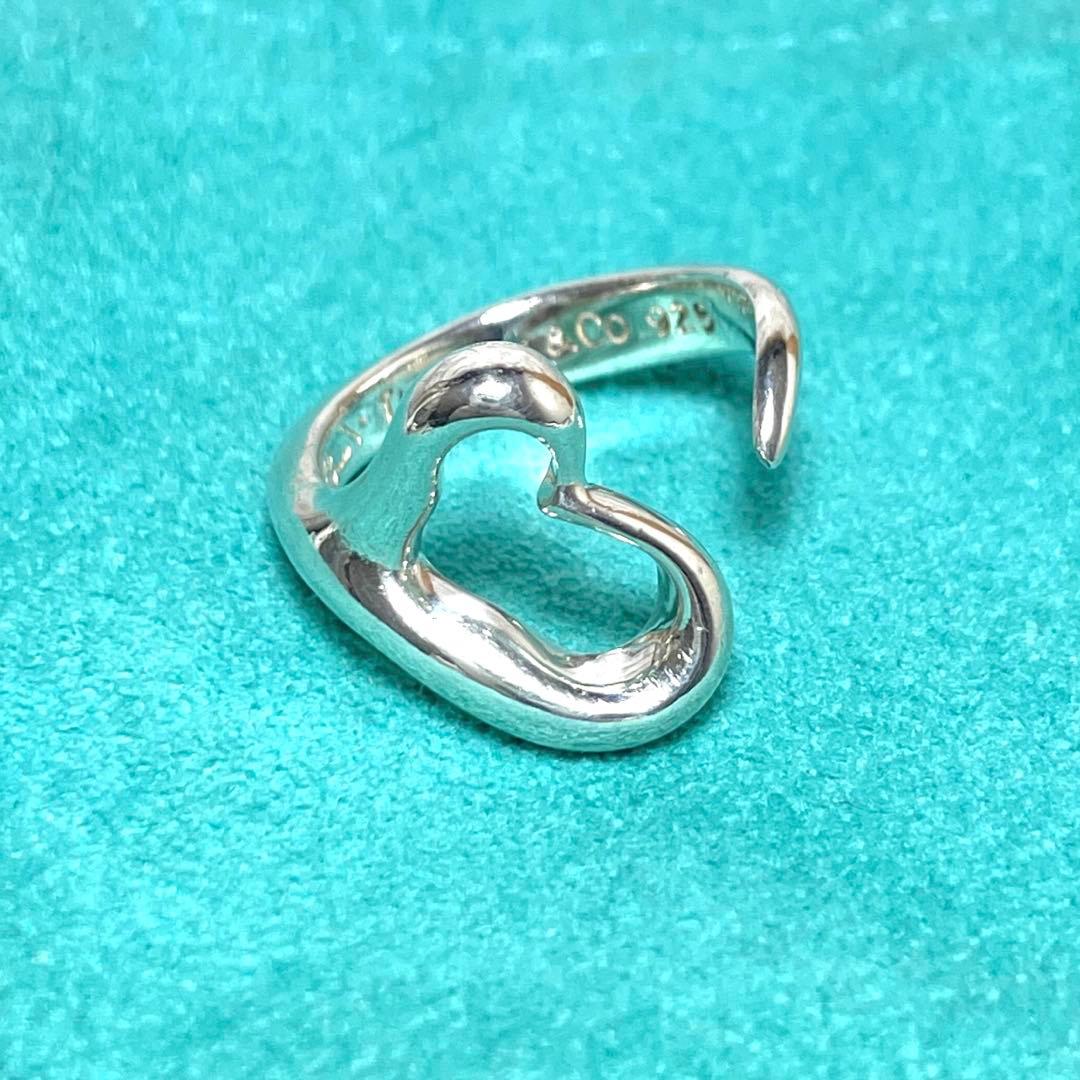 TIFFANY&Co. ティファニー　オープンハートリング 12号