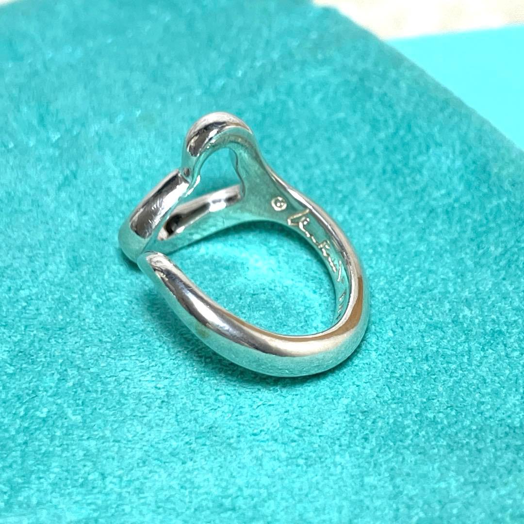 TIFFANY&Co. ティファニー　オープンハートリング 12号
