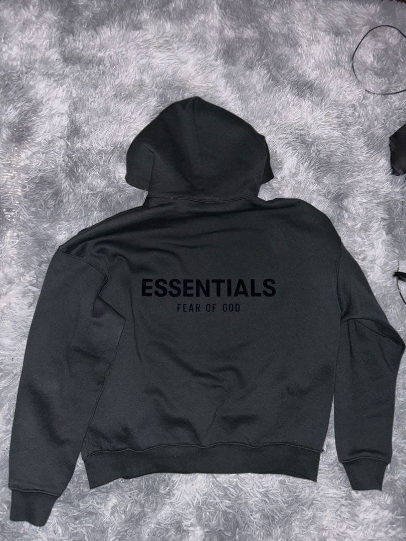 ESSENTIALS パーカー ブラック　S 正規品