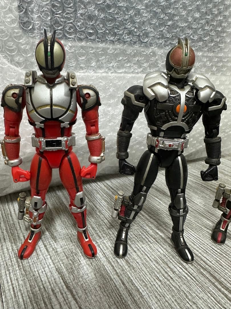 仮面ライダー555 可動フィギュア 4点セット オートバジン付