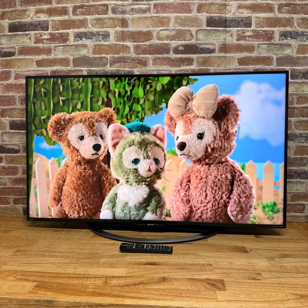 シャープ 40V型 4K 液晶テレビ AQUOS LC-40U45 動画アプリ○